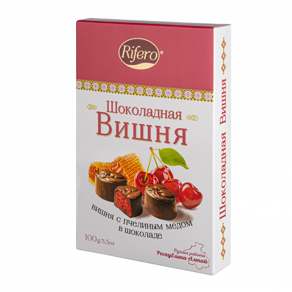  Риф и ко Конфеты "Шоколадная ВИШНЯ" 100г  в Ишимбае