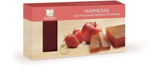  Мармелад пластовый 210г Яблоко-Клубника в Ишимбае