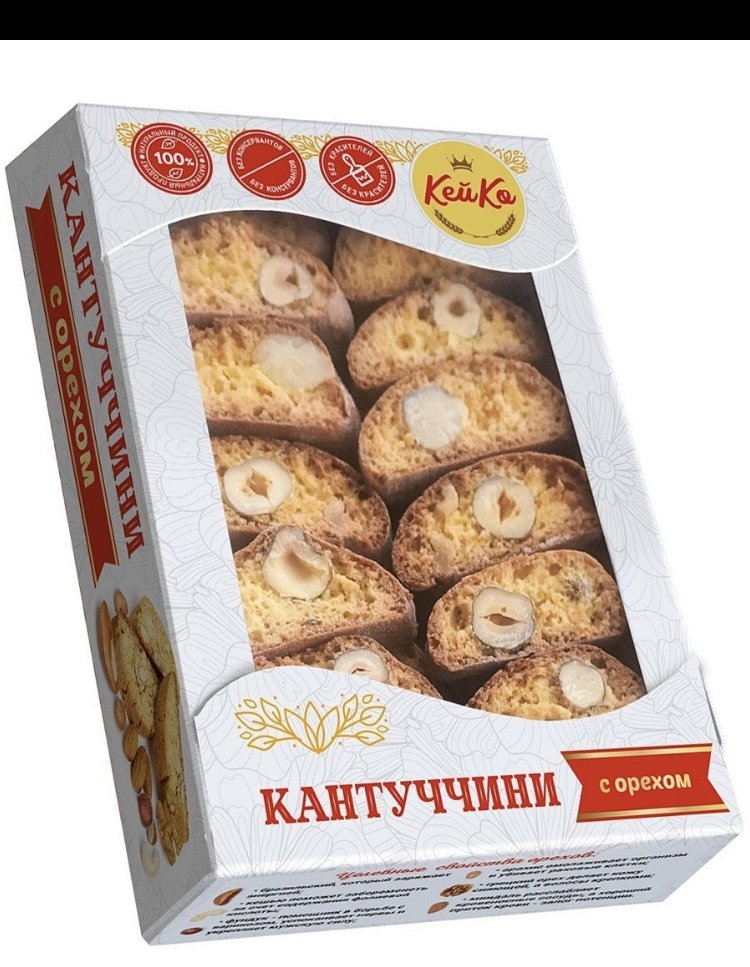  Кей Ко Кантуччини с орехом, 200г    в Ишимбае