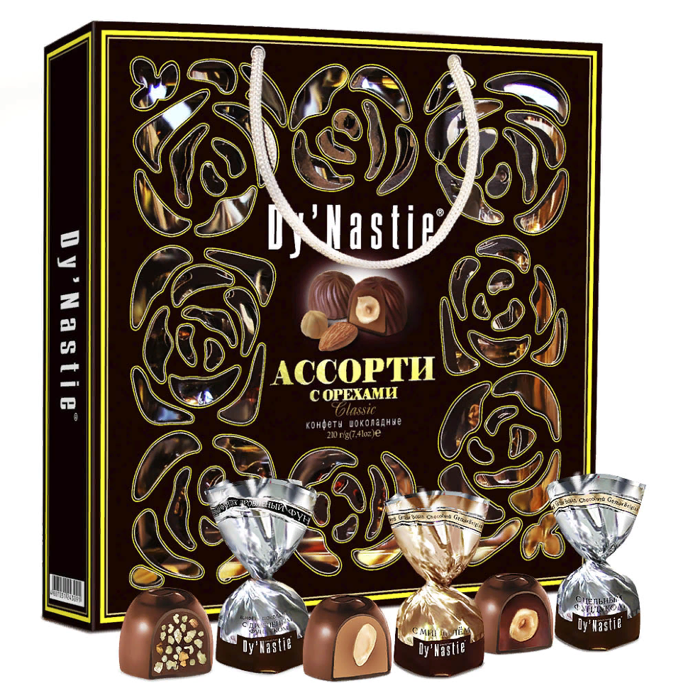  Династия Сумка Конфеты "Классик", 210г      в Ишимбае
